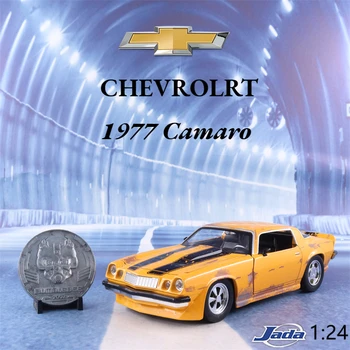 1:24 1977 Chevy Camaro Высокая Имитация Литья под давлением из Металлического сплава Модель автомобиля Chevrolet Игрушки Для Детской Подарочной коллекции J152