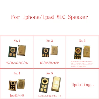 10 шт. Внутренний Микрофонный Динамик Для iPhone 13 12 11 Pro Max Mini XS XR X 8 Plus 7 6S 6P 6 5S Ipad 3 4 5 9,7 12,9 Передатчик Микрофона