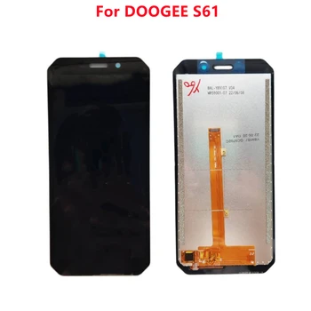 100% Оригинальный ЖК-дисплей DOOGEE S61 + Дигитайзер с сенсорным экраном в сборе для замены телефона DOOGEE S61