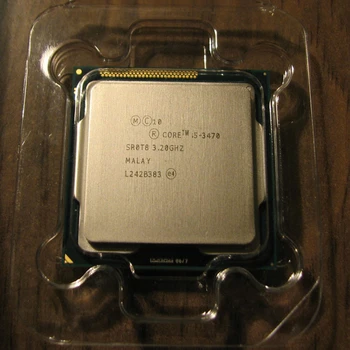 1шт Для Intel Core i5 3470 3,2 ГГц четырехъядерный процессор CPU 6M 77W LGA 1155 i5-3470
