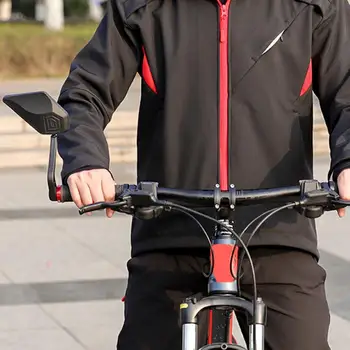 2 шт. Велосипедные зеркала с возможностью поворота на 360 градусов, прозрачные Зеркала заднего вида, зеркала для мотоциклов, аксессуары для велосипедов