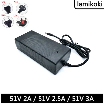 51V 2A 2.5A 3A Адаптер переменного тока в постоянный Зарядное устройство Для POE-коммутаторов и блока питания ноутбука 5,5x2,5 мм