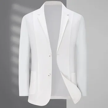 6562-2023 новая корейская модная профессиональная куртка для бизнеса и отдыха, мужской легкий роскошный костюм в стиле Yinglun