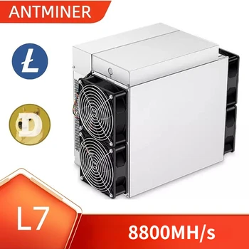 Bitmain Новый Antminer L7 8800MH/s 905000MH/s 3425W Litecoin Dogecoin Asic Майнер Готов