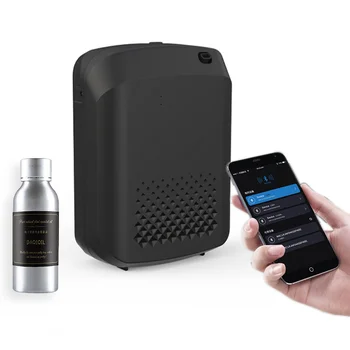 Bluetooth Ароматический диффузор с эфирными маслами, освежитель воздуха для отеля, комнатный ароматический диффузор 500 м3, Электрический запах для дома