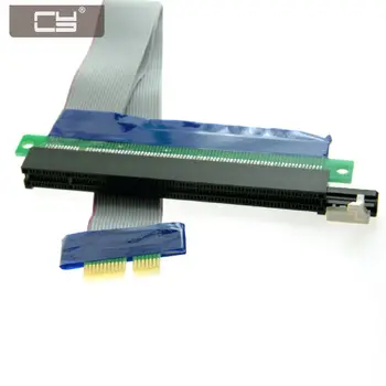 CY 20cm PCI-E Express от 1x до 16x Удлинитель Гибкого кабеля Удлинитель Конвертер Riser Card Адаптер