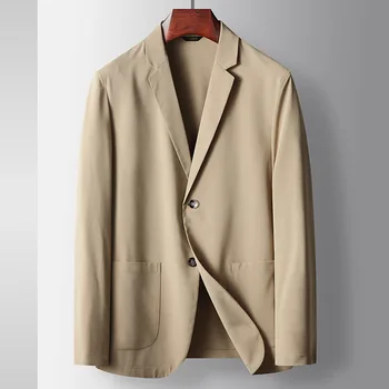 E1091-Мужской костюм Four Seasons, повседневное деловое свободное пальто