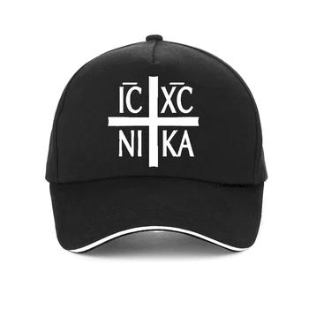 Ic XC Nika бейсбольная кепка с ортодоксальным символом и принтом, забавная мужская кепка в стиле хип-хоп, Летняя регулируемая Мужская и женская бейсболка gorras hombre