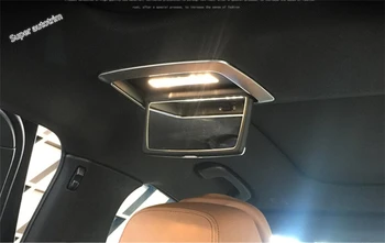 Lapetus для BMW 7 серии G11 G12 2016 2017 2018 ABS Матовый Стиль Хромированная отделка крыши заднего сиденья, накладка на косметическое зеркало