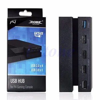 OOTDTY 5 портов USB 3,0 2,0 Концентратор-удлинитель Высокоскоростной адаптер для Sony Playstation 4 PS4