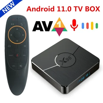 plus Smart TV Box Android 11 Amlogic S905W2 AV1 2,4 G и 5,8 G Wifi 4K BT 4 ГБ 32 ГБ 64 ГБ Медиаплеер Youtube телеприставка 2 ГБ 16 ГБ
