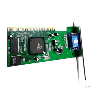R91A Мультидисплейная Тракторная карта ATI Rage XL 8 МБ 32 Бит PCI VGA Настольная PCI Видеокарта SDRAM для настольных ПК