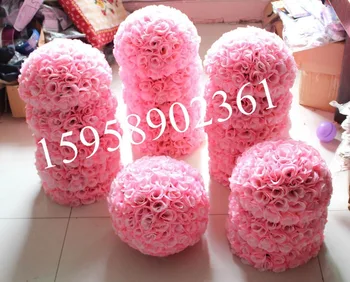 SPR Бесплатная доставка-30 см розовый шар из роз свадебное цветочное украшение 10 шт./лот, доступно 20 цветов, больше размера бесплатная доставка