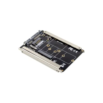 SSD Адаптер M.2 NGFF или MSATA для SATA 3,0 Адаптер Конвертер жесткого диска 2 в 1 Считывающая карта для ПК Ноутбука