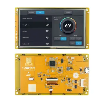 STONE Intelligence TFT 7-дюймовый дисплей, ЖК-модули, сенсорный экран с графическим интерфейсом, программное обеспечение И последовательный интерфейс С панелью управления