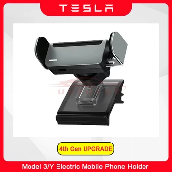 Tesla Модель 3 Y Электрический Держатель мобильного Телефона GPS Подставка Вентиляционное Отверстие На Выходе Крепление OBD Зарядный Кронштейн 2023 2022 2021 Автомобильные Аксессуары