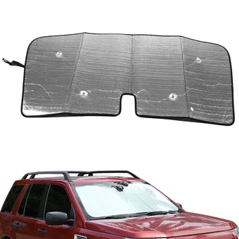 Автомобильные солнцезащитные козырьки, Занавеска для защиты от ультрафиолета, Автомобильная Солнцезащитная пленка, Козырек на лобовое стекло для Land Rover Freelander 2 2007-2015