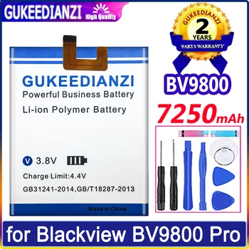 Аккумулятор Bateria 7250mAh BV 9800 Для Blackview BV9800/BV9800 Pro BV9800Pro BV 9800 Pro Batterie Аккумулятор Большой емкости Гарантия
