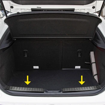 Аксессуары Для 2019-2021 Mazda CX-30 С Матовой Металлической Накладкой на бампер задней двери