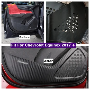 Аксессуары Комплект для ремонта интерьера, Внутренняя дверь, Противоударная накладка, пленка, защитные наклейки для Chevrolet Equinox 2017-2022