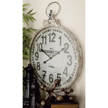Белые Металлические Карманные часы В стиле Настенных часов Цифровой календарь Часы для ванной комнаты цифровые будильники Цифровые настенные часы Reloj d