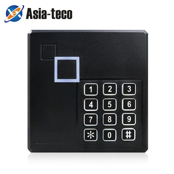 Бесконтактный Считыватель RFID-карт ip65 водонепроницаемый 13,56 МГц/125 кГц Считыватель клавиатуры контроля доступа К двери Wiegand 26 Бит Цвет Черный 103IC