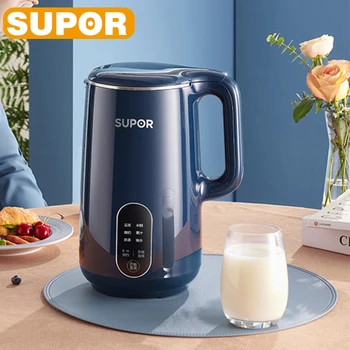 Блендер SUPOR, умный Миксер для приготовления пищи, 1л, домашний Полностью автоматический, без фильтров, производитель соевого молока, Многофункциональный настенный выключатель