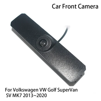 Вид спереди автомобиля Камера с логотипом парковки Ночного видения Позитивная водонепроницаемая для Volkswagen VW Golf SuperVan SV MK7 2013 ~ 2020