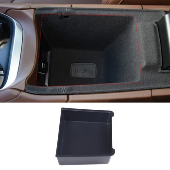 Для Maserati Grecale 2022 ABS Черный Автомобильный Подлокотник с Центральным Управлением, Коробка для хранения, Многофункциональная коробка для хранения, Автомобильные Аксессуары