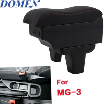 Для MG MG3 подлокотник коробка Для Нового автомобиля MG 3 подлокотник коробка Внутренняя модификация USB зарядка Пепельница Автомобильные Аксессуары