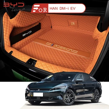 Для модели 2021 года BYD HAN HANG MD-i EV Коврик для багажника с Полным объемом Эксклюзивный Коврик для багажника