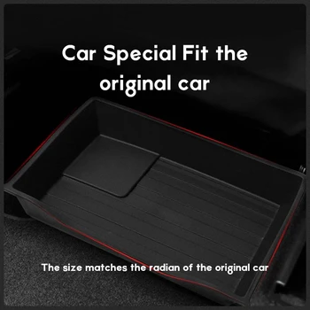 Коробка для хранения сиденья для Tesla Model Y, Органайзер Большой емкости, Войлочный Тканевый ящик, держатель для Авто, Аксессуары для интерьера