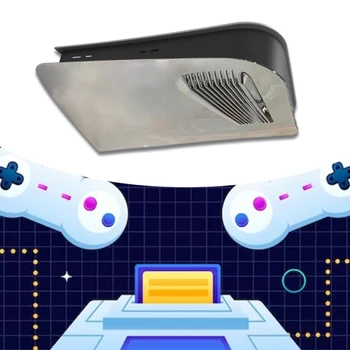 Лицевая панель с вентиляционными отверстиями Корпус для консоли Playstation5, Сменная крышка с гальваническим покрытием, жесткий чехол из АБС-пластика