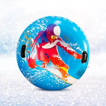 Лыжная трубка С удобной посадкой ПВХ Развлечения Детские санки Снежные Санки Снежные Санки для катания на лыжах