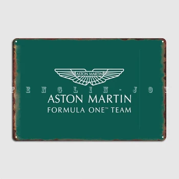 Металлическая табличка Aston Martin, Настенный плакат, Пещерные таблички, Настенный ретро-жестяной знак, плакат