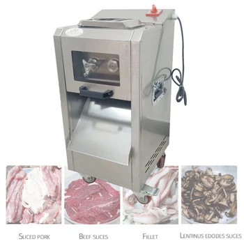 Многофункциональная машина для нарезки свежего мяса с высокой мощностью измельчителя, машина для нарезки мяса кубиками