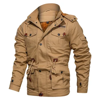 Модная мужская куртка, повседневная мужская куртка с капюшоном размера плюс, флисовая утепленная ветровка, одежда, куртка, мужские куртки для мужчин