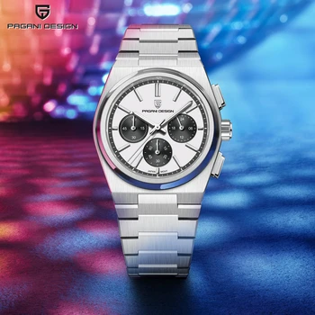 Мужские Кварцевые часы PAGANI DESIGN 2023, Спортивные Водонепроницаемые наручные часы для мужчин, Сапфировое стекло, Автоматические часы PRX Relogio Masculino