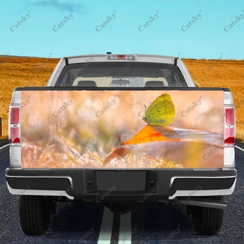 Наклейки на грузовик с изображением животных -бабочек, наклейка на багажник грузовика, наклейки на бампер с графикой для легковых автомобилей, грузовиков, внедорожников