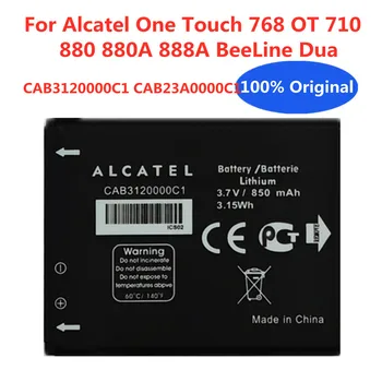 Новый Оригинальный Аккумулятор CAB3120000C1 Для Alcatel One Touch 768 OT 710 880 880A 888A BeeLine Dua CAB23A0000C1 Сменные Батареи