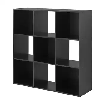 Органайзер для хранения на 9 кубов, черные подставки для телевизора, мебель для дома