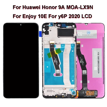 Оригинальный 6,3-дюймовый Для Huawei Honor 9A MOA-LX9N/Для Enjoy 10E Для y6P 2020 ЖК-дисплей С Сенсорным экраном С рамкой