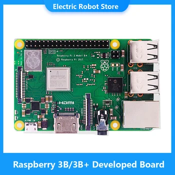 Плата Raspberry 3 Model B ModelB Plus с 64-разрядным четырехъядерным процессором ARM Cortex-A53 с частотой 1,4 ГГц с Wi-Fi и Bluetooth