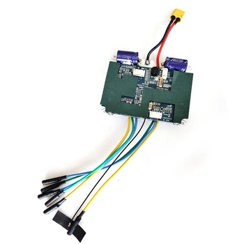 Плата контроллера DIY Kit 36V 12A 430W 5-контактный Разъем 2.0, Двухмоторный ESC, обновление Управления Лонгбордом с пультом дистанционного управления