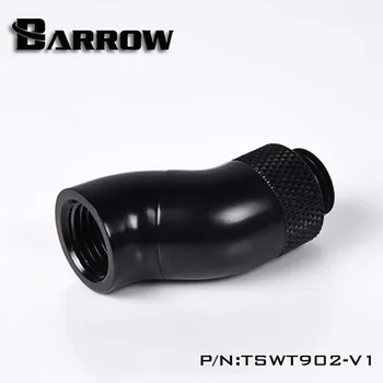 Поворотный фитинг Barrow TSWT902-V1, Двойное вращение на 90 градусов, устройство для радиатора водяного охладителя G1 / 4, Поворотные адаптеры