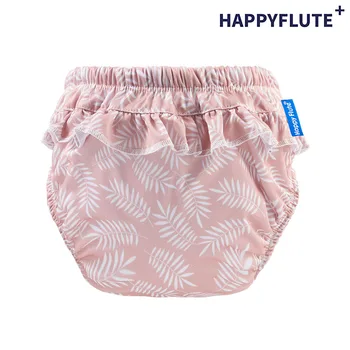 Подгузник для плавания Happyflute для новорожденных и малышей Многоразовые подарки для душа для девочек, Безвредные для кожи