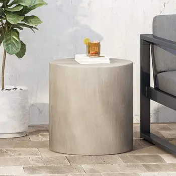 Приставной столик, светло-серый