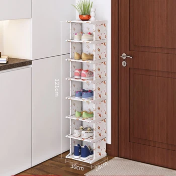 Пыленепроницаемый шкаф для обуви, супер компактная стойка для хранения обуви, Органайзер для обуви, высококачественный угловой держатель для шкафа