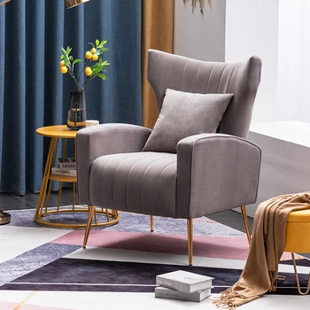 Роскошные диваны для гостиной, Дизайнерский одноместный диван, Скандинавские диваны, Современная мебель для спальни Poltrona Luxuosa MQ50SF