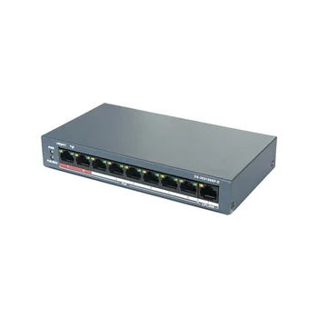 Сетевой коммутатор HIK 8CH PoE Switch LAN, неуправляемый коммутатор PoE LAN DS-3E0109SP-E